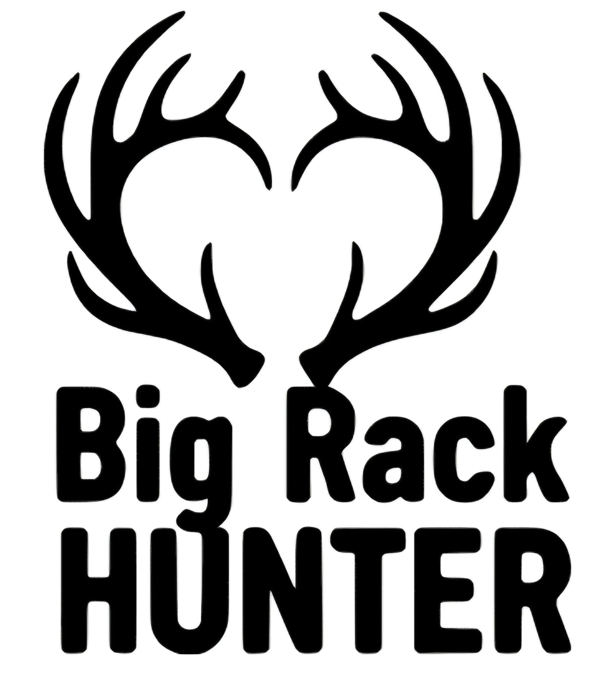 Big Rack Hunter Car Decal