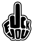 F- You Car Decal