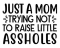 Just A Mom Car Decal