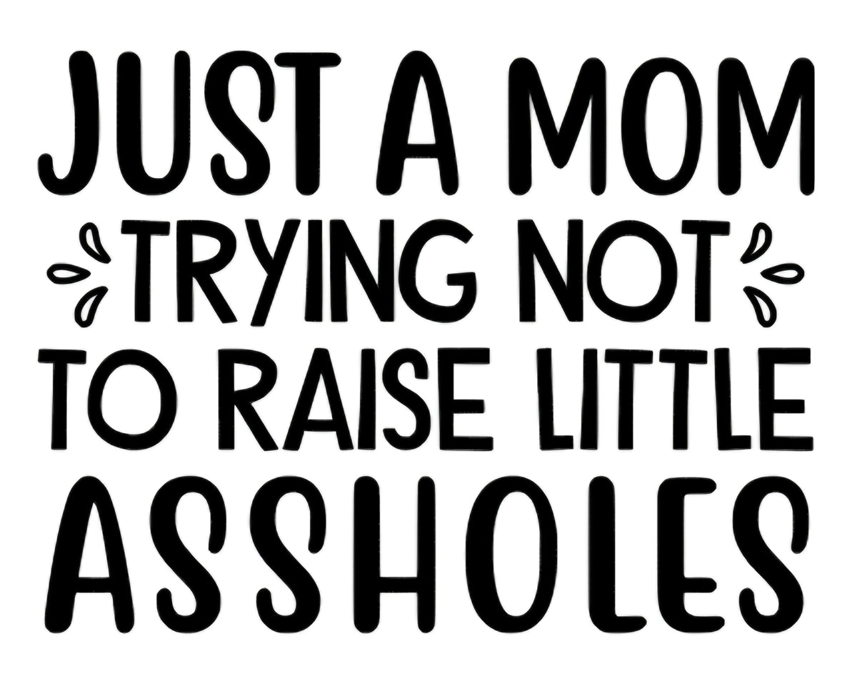 Just A Mom Car Decal