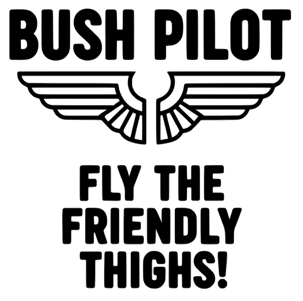 Bush Pilot Car Decal