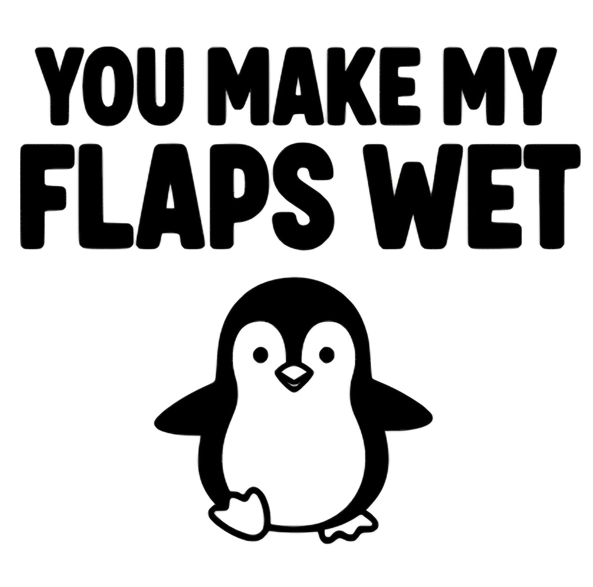 Flaps Wet Car Decal